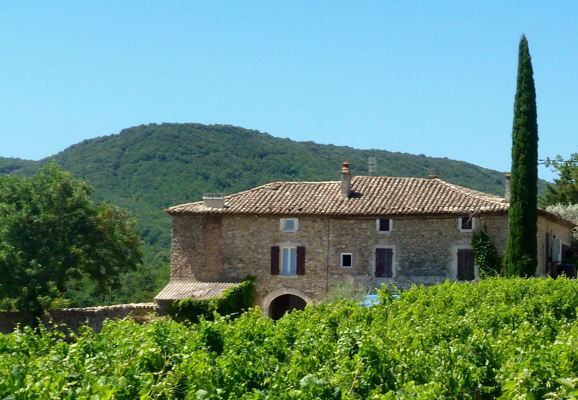 Photo de la batisse du vignoble de Jape-loup